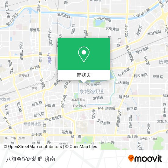 八旗会馆建筑群地图