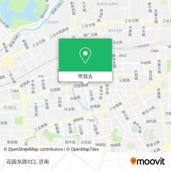 花园东路C口地图