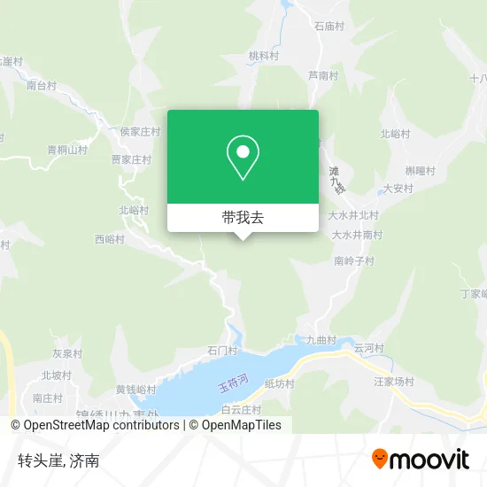 转头崖地图
