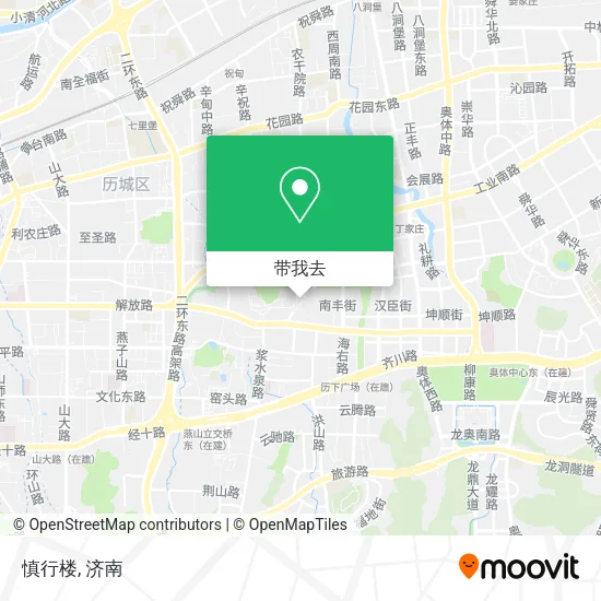 慎行楼地图
