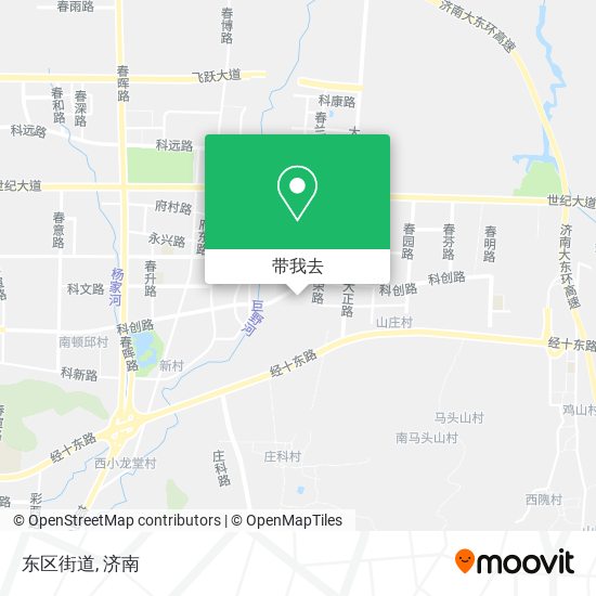 东区街道地图