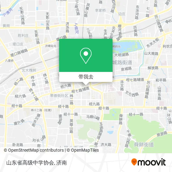 山东省高级中学协会地图