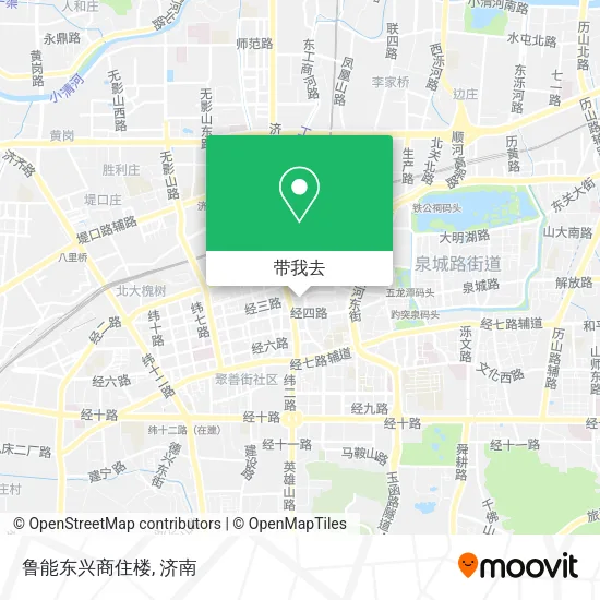 鲁能东兴商住楼地图