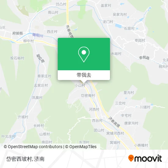 岱密西坡村地图