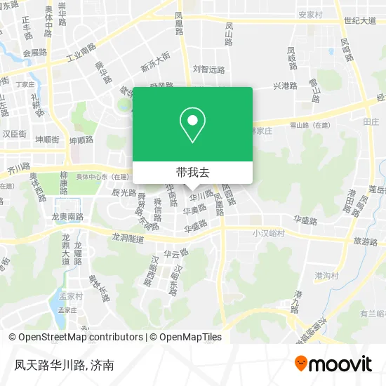 凤天路华川路地图