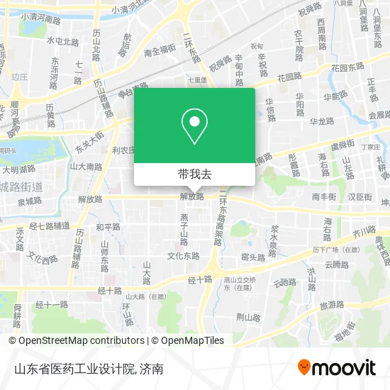 山东省医药工业设计院地图