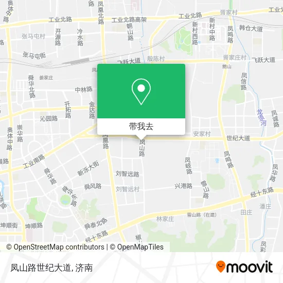 凤山路世纪大道地图