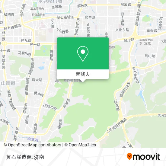 黄石崖造像地图