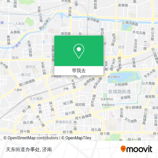 天东街道办事处地图