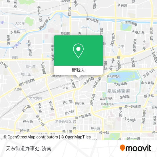 天东街道办事处地图
