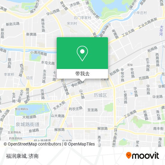福润康城地图