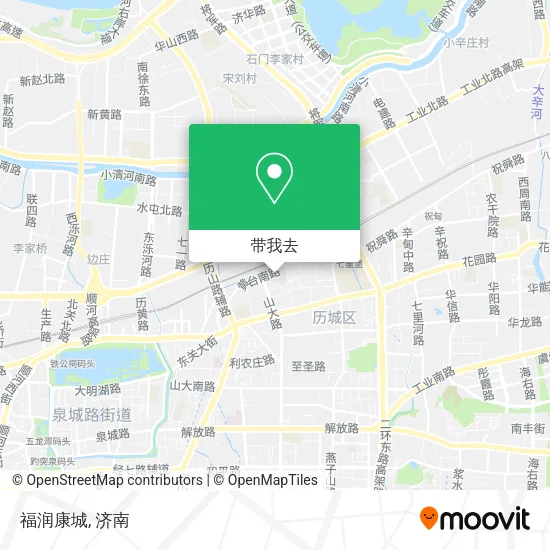福润康城地图