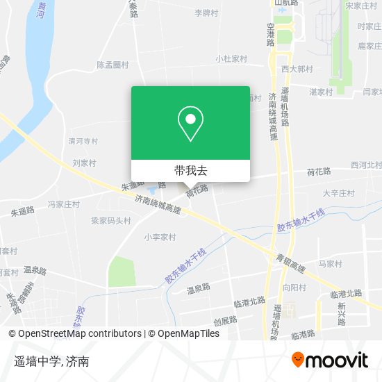 遥墙中学地图