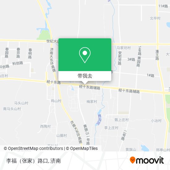 李福（张家）路口地图