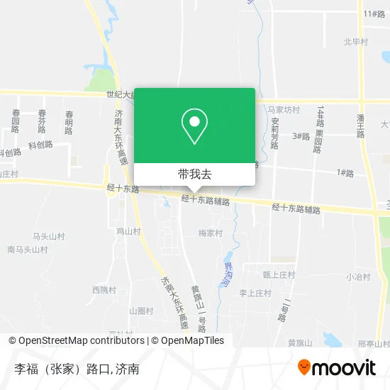 李福（张家）路口地图
