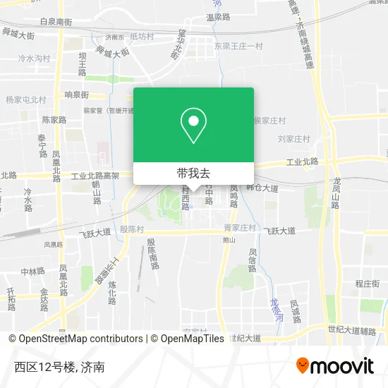 西区12号楼地图