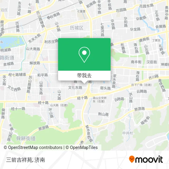 三箭吉祥苑地图