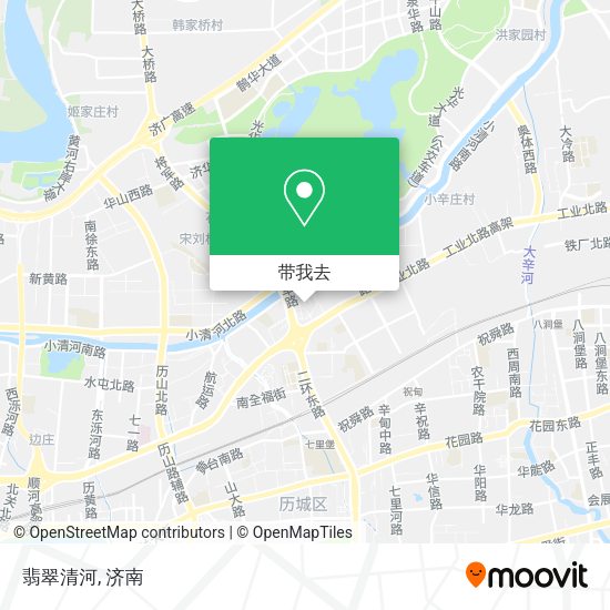 翡翠清河地图