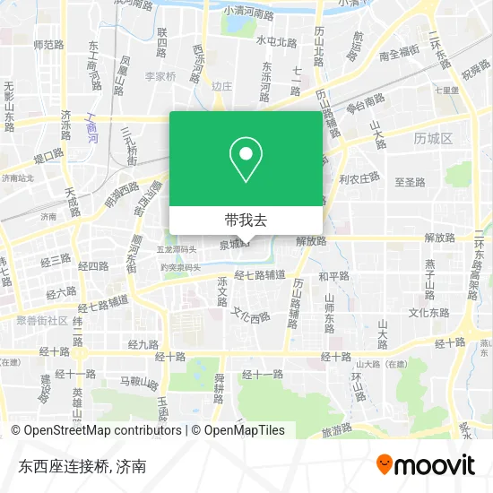 东西座连接桥地图
