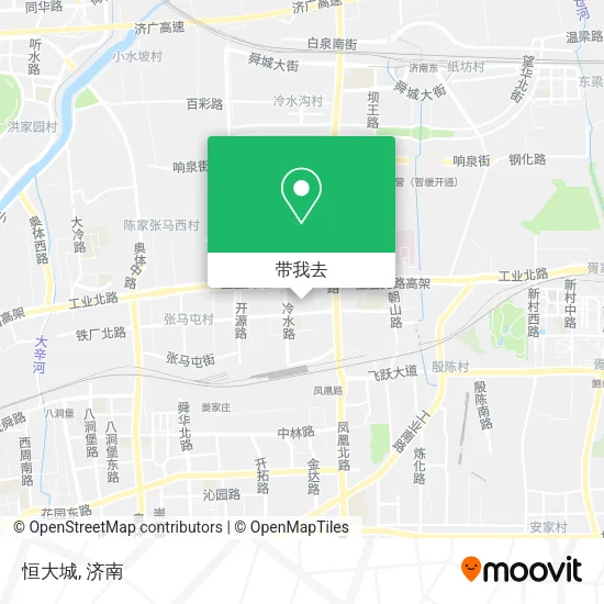 恒大城地图