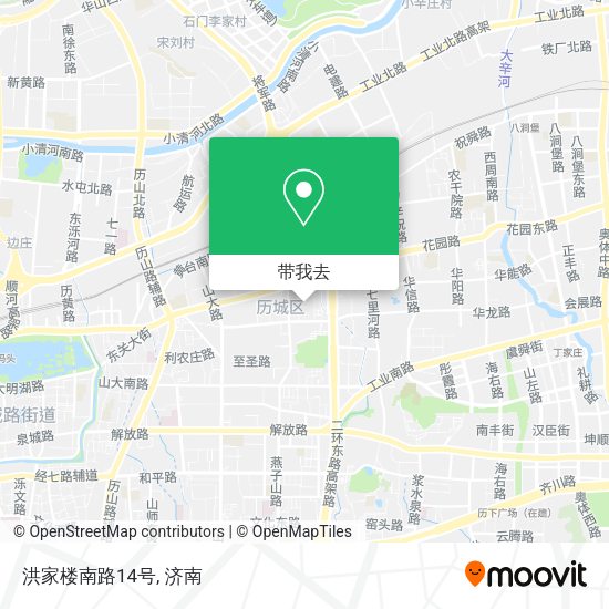 洪家楼南路14号地图