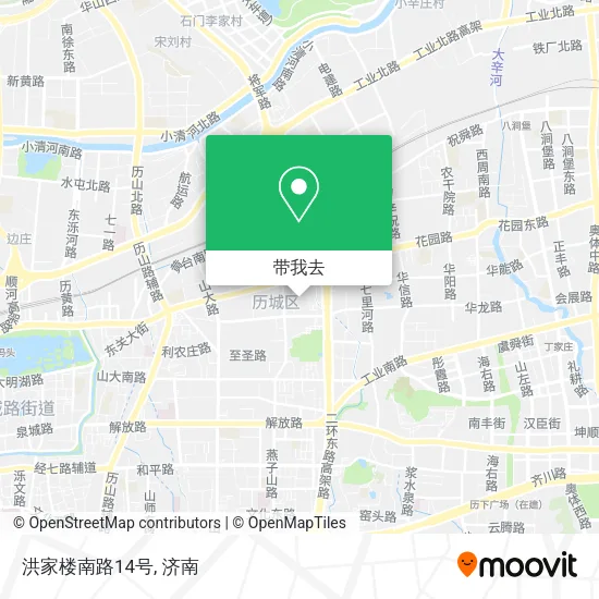 洪家楼南路14号地图