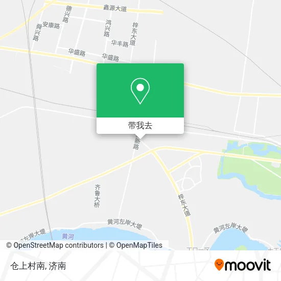 仓上村南地图