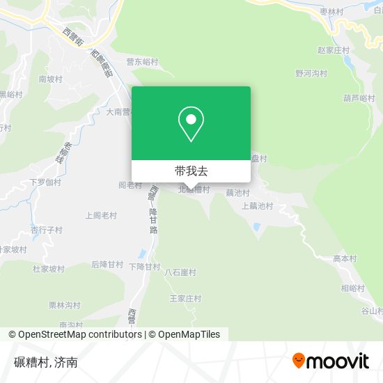 碾糟村地图