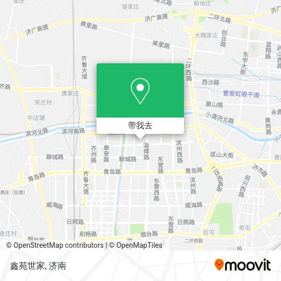鑫苑世家地图