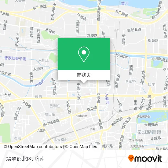 翡翠郡北区地图