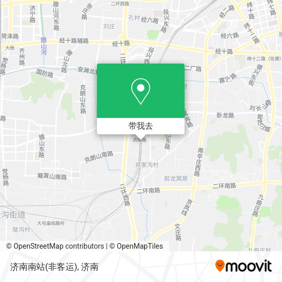 济南南站(非客运)地图