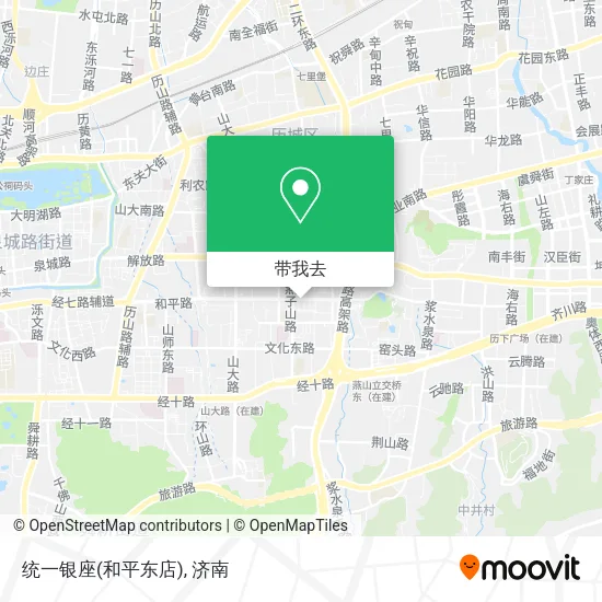 统一银座(和平东店)地图