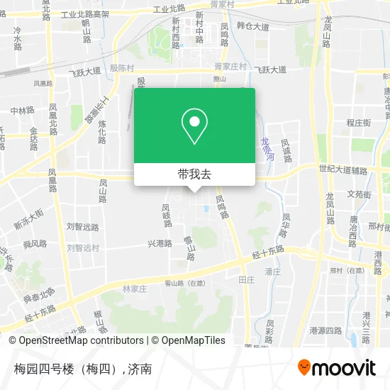 梅园四号楼（梅四）地图
