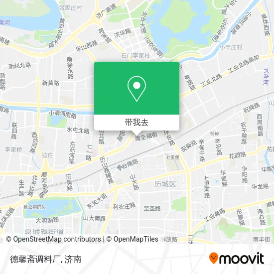 德馨斋调料厂地图