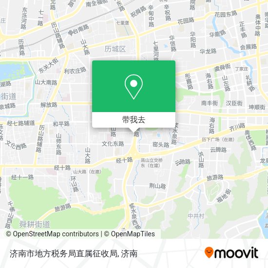 济南市地方税务局直属征收局地图