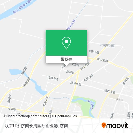 联东U谷.济南长清国际企业港地图
