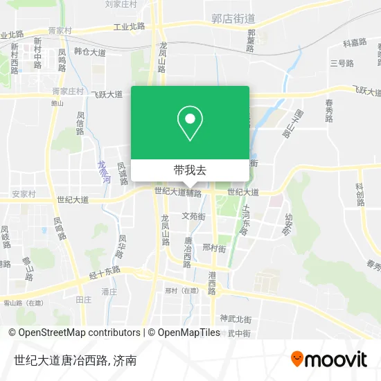 世纪大道唐冶西路地图
