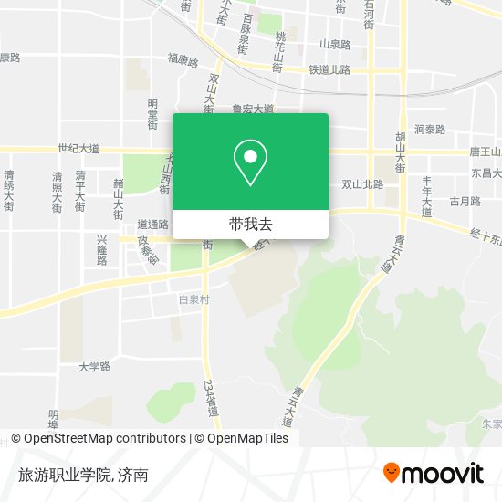 旅游职业学院地图