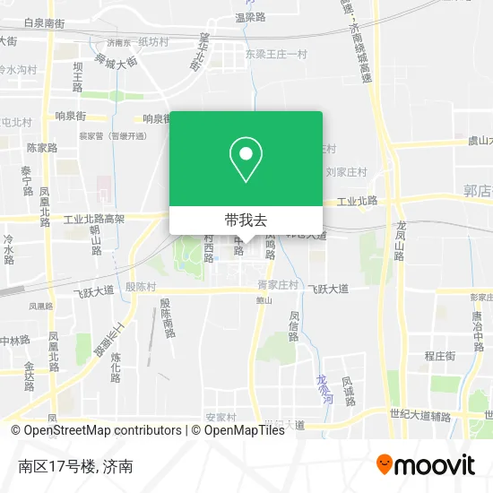 南区17号楼地图