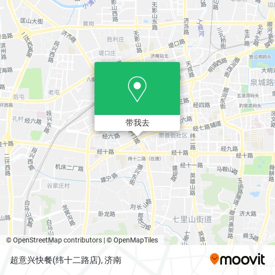 超意兴快餐(纬十二路店)地图