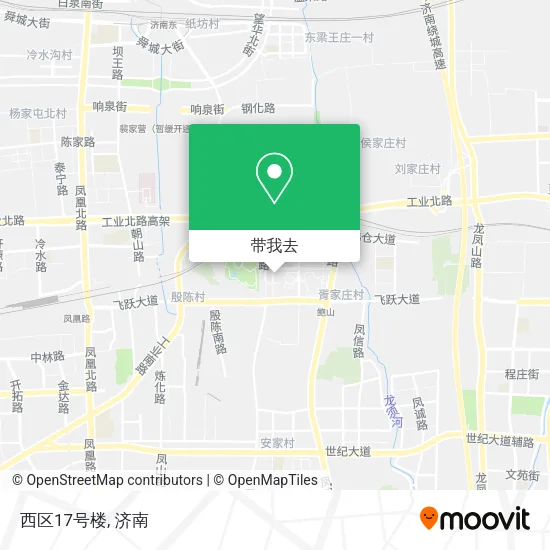 西区17号楼地图
