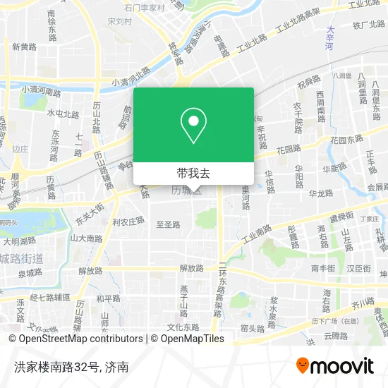 洪家楼南路32号地图