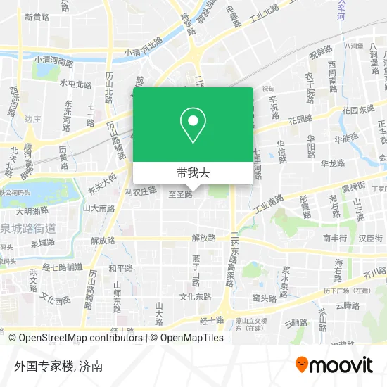 外国专家楼地图