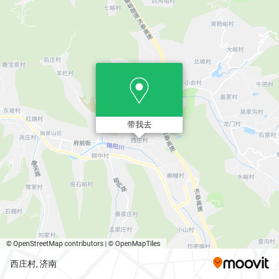 西庄村地图