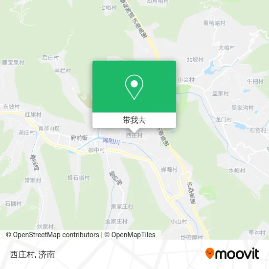 西庄村地图