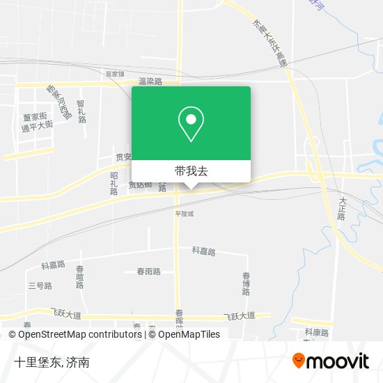 十里堡东地图