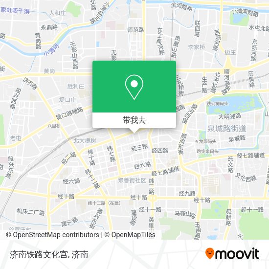 济南铁路文化宫地图