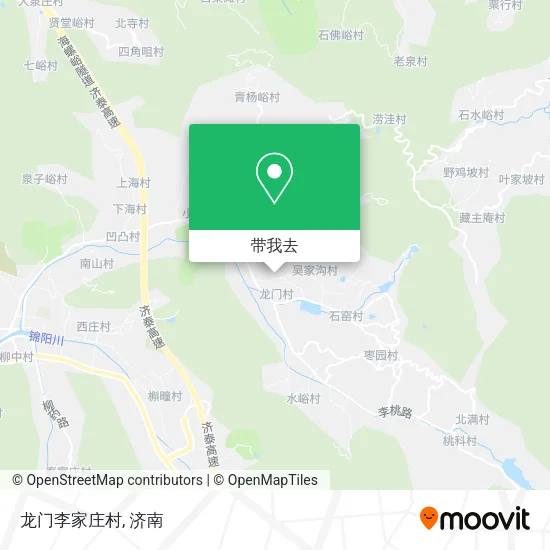 龙门李家庄村地图