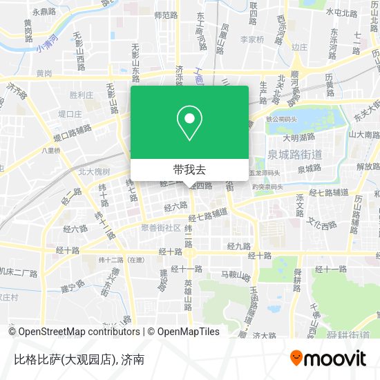 比格比萨(大观园店)地图