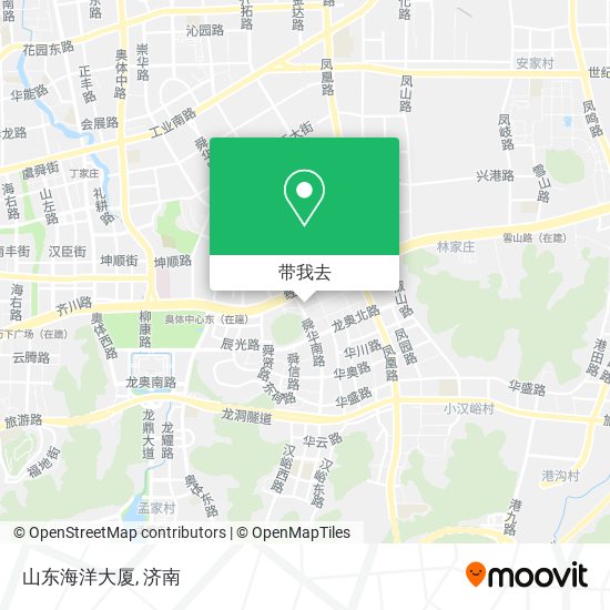 山东海洋大厦地图